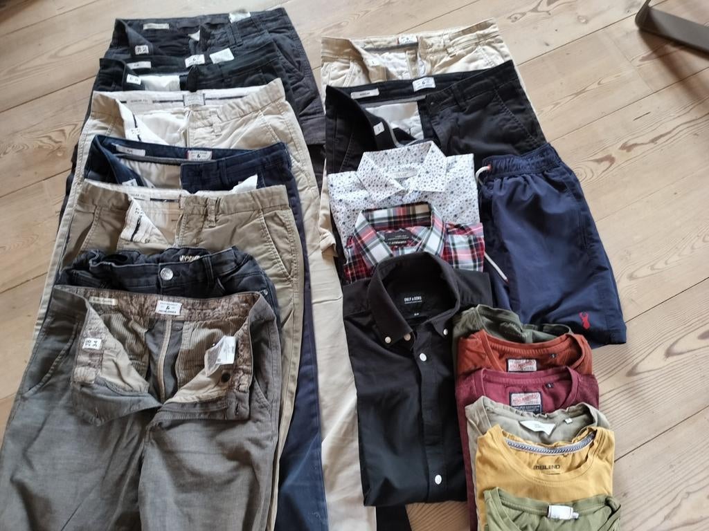 Pakket Jongenskleding maat 164 smal, Kinderen en Baby's, Ophalen of Verzenden, Maat 164