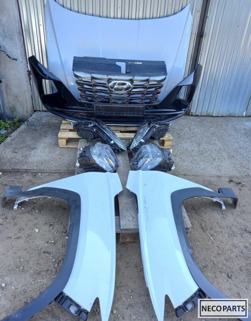 HYUNDAI TUCSON COMPLEET VOORKOP KOPLAMP VOORBUMPER VOORSCHER, -, Utilisé, Hyundai, -