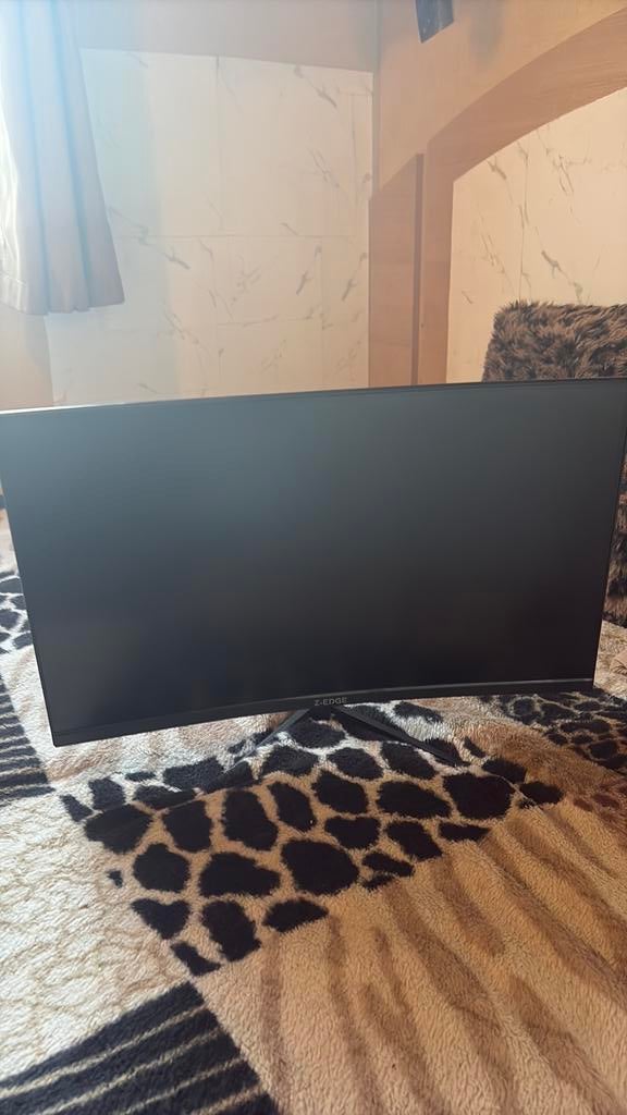 zwarten gaming monitor 24”insch, Computers en Software, Monitoren, Ophalen, Zo goed als nieuw, Gaming