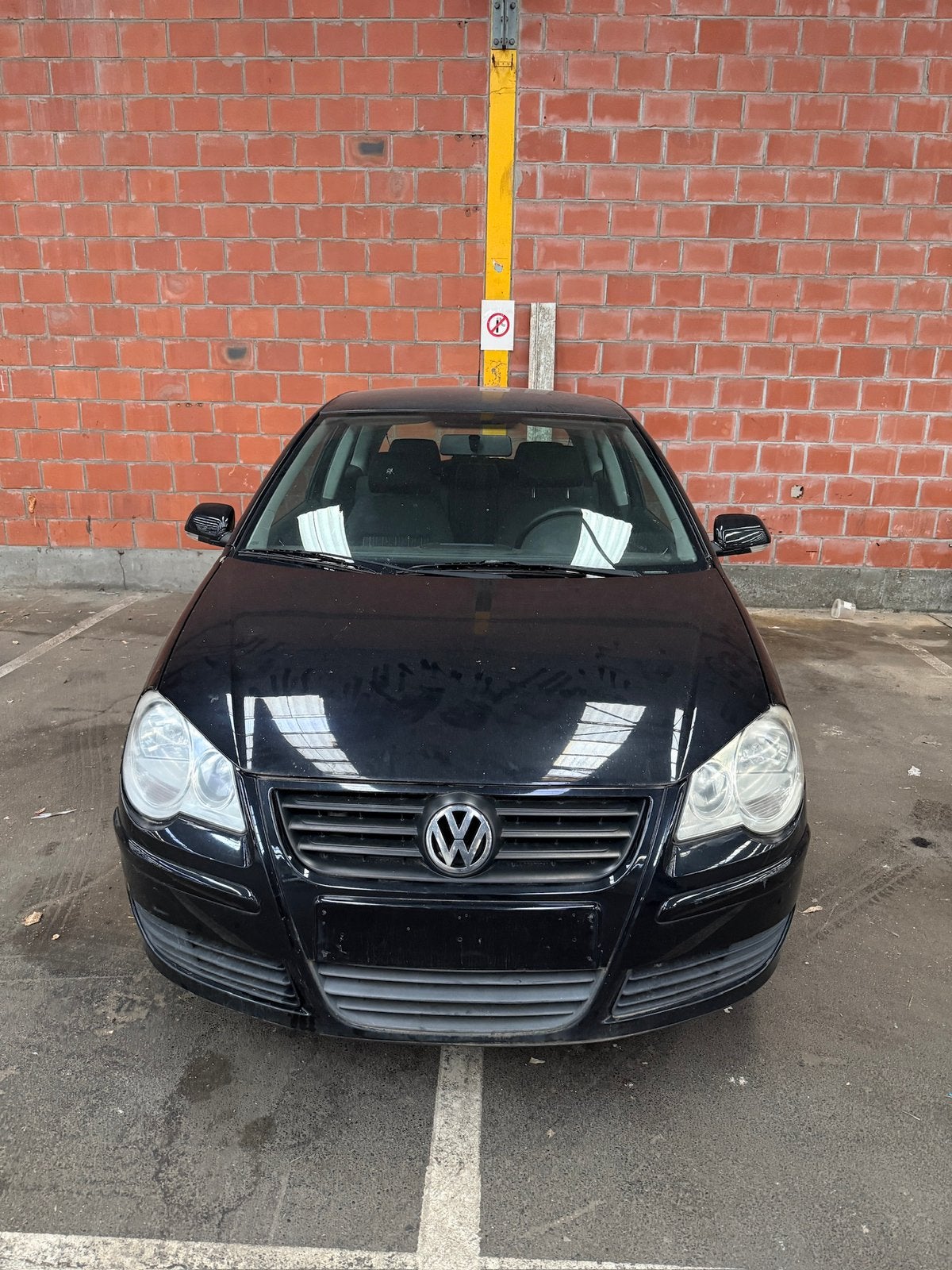 Volkswagen polo facelift 1.2 benzine, Voorwielaandrijving, Electronic Stability Program (ESP), Stof, Zwart