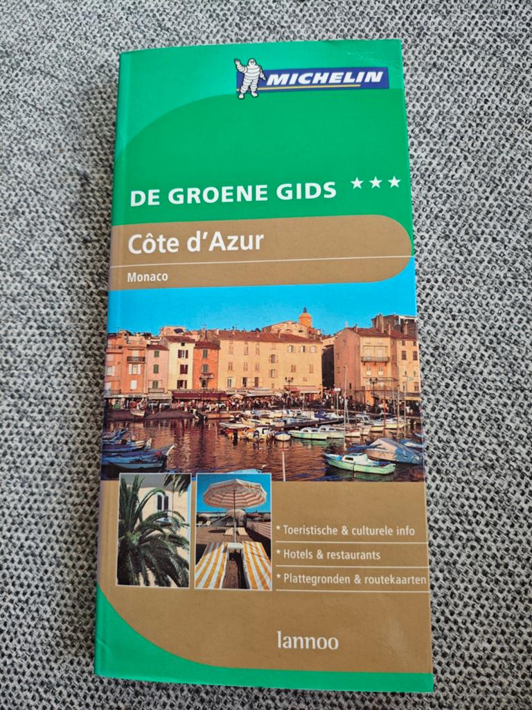 Michelin gids van Cote d'Azur, Ophalen of Verzenden