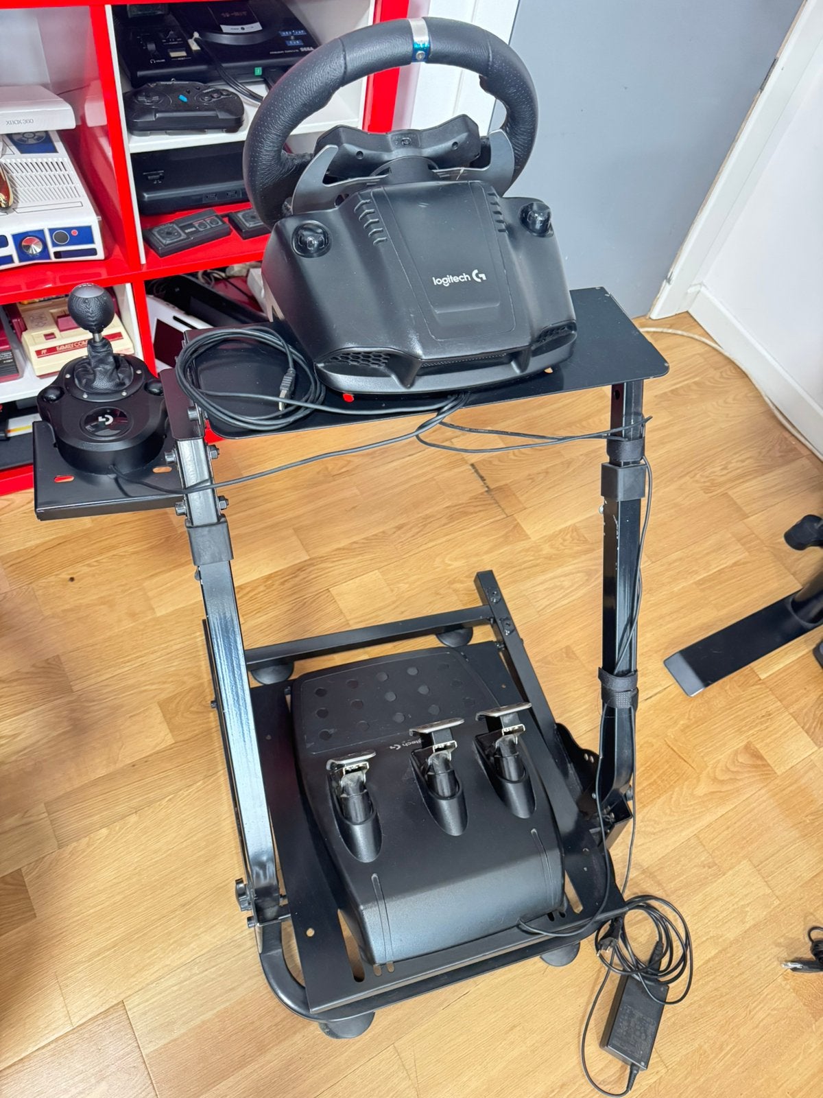 Volant Logitech G29 + support + levier vitesse, Ophalen, Gebruikt, Stuur of Pedalen, PlayStation 3