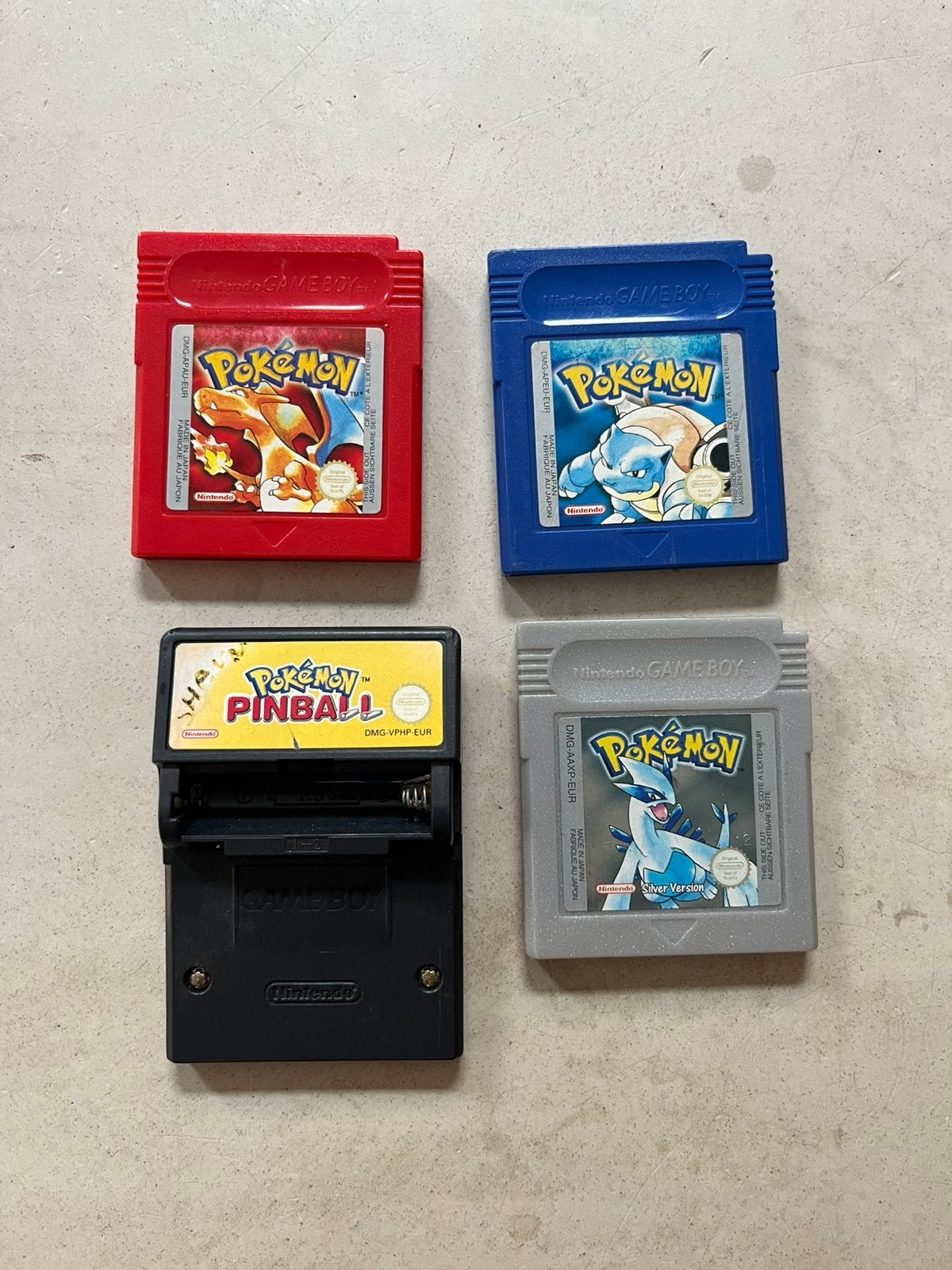 Nintendo game boy Pokémon games, Ophalen, Gebruikt