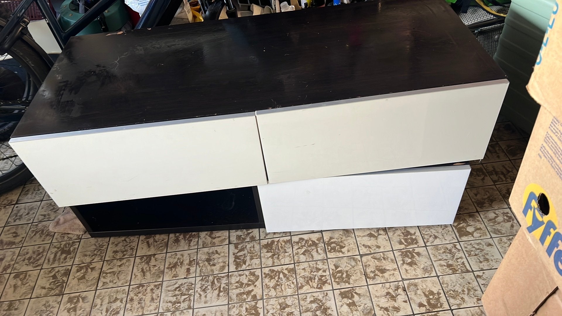 Meuble tv, Maison & Meubles, Moins de 100 cm, 100 à 150 cm, Enlèvement, Utilisé