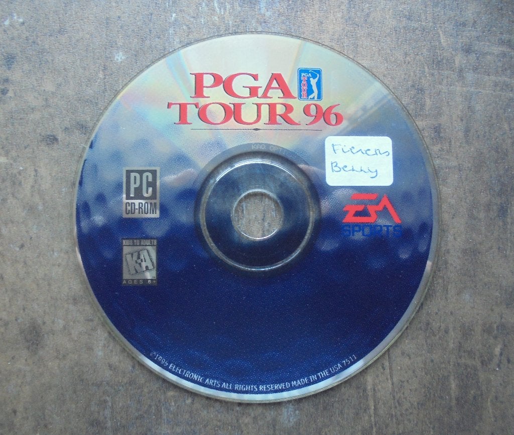 PGA Tour 96 voor PC (zie foto's), Enlèvement ou Envoi, 1 joueur, Utilisé, À partir de 3 ans