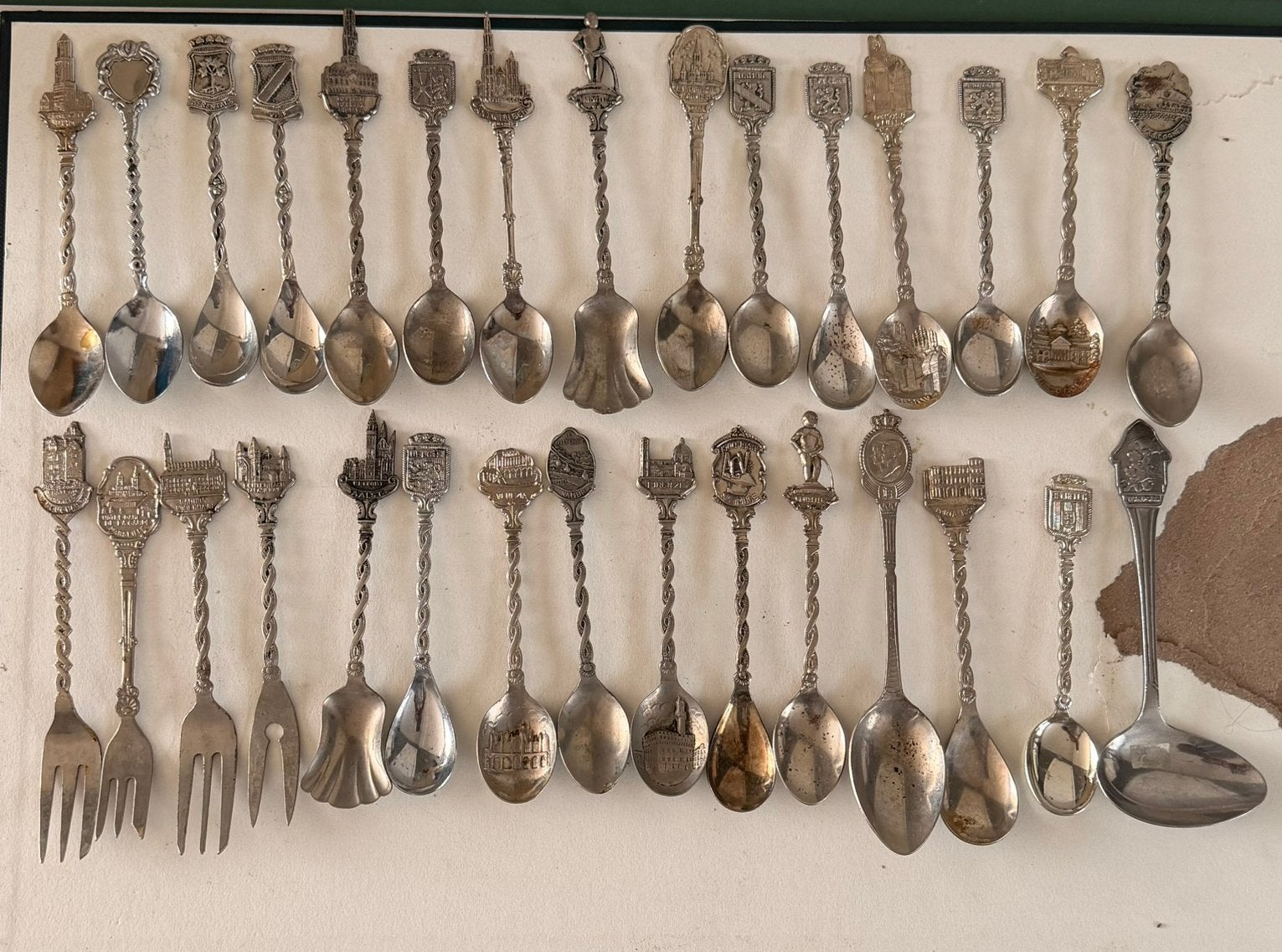 Vintage verzilveren, Antiek en Kunst, Antiek | Bestek, Ophalen of Verzenden