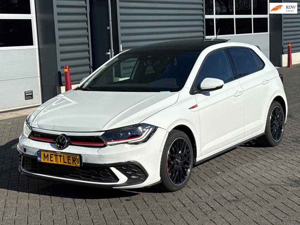 Volkswagen Polo 2.0 TSI GTI, camera Beats audio, navigatie,, Auto's, 4 cilinders, 1984 cc, 1261 kg, Wit
