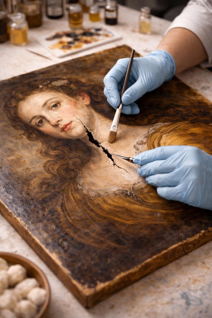 RESTAURATION DE TABLEAUX, Antiquités & Art, Enlèvement