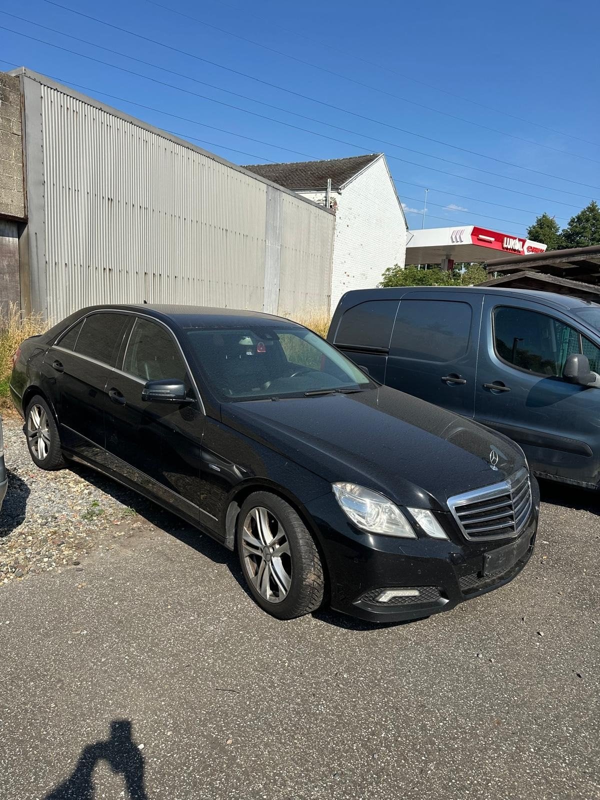 Mercedes 200 diesel, Auto's, Mercedes-Benz, Automaat, Zwart, Zwart, Leder