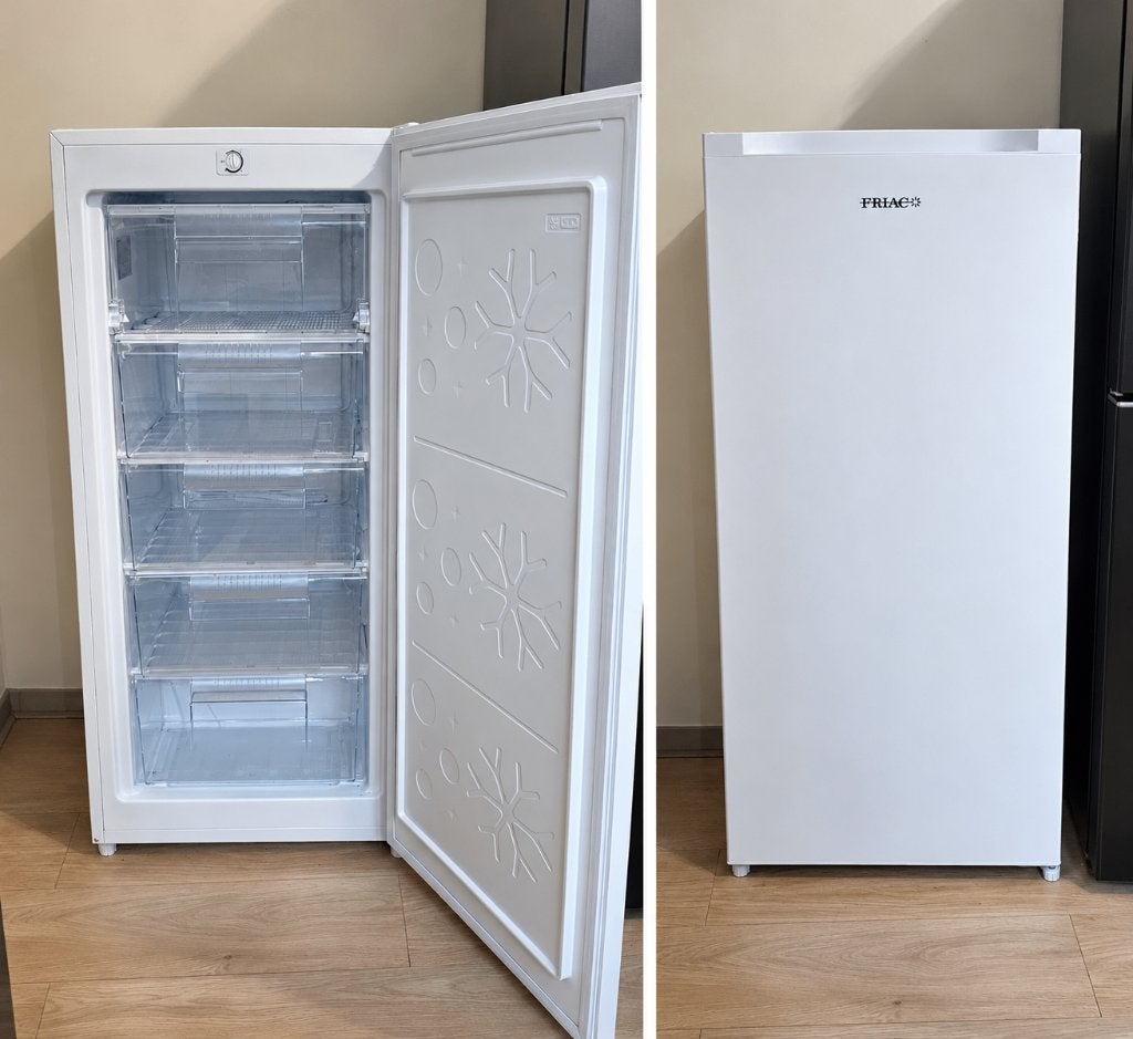 Diepvries friac met garantie, Zo goed als nieuw, 140 tot 160 cm, Ophalen, Vrieskast