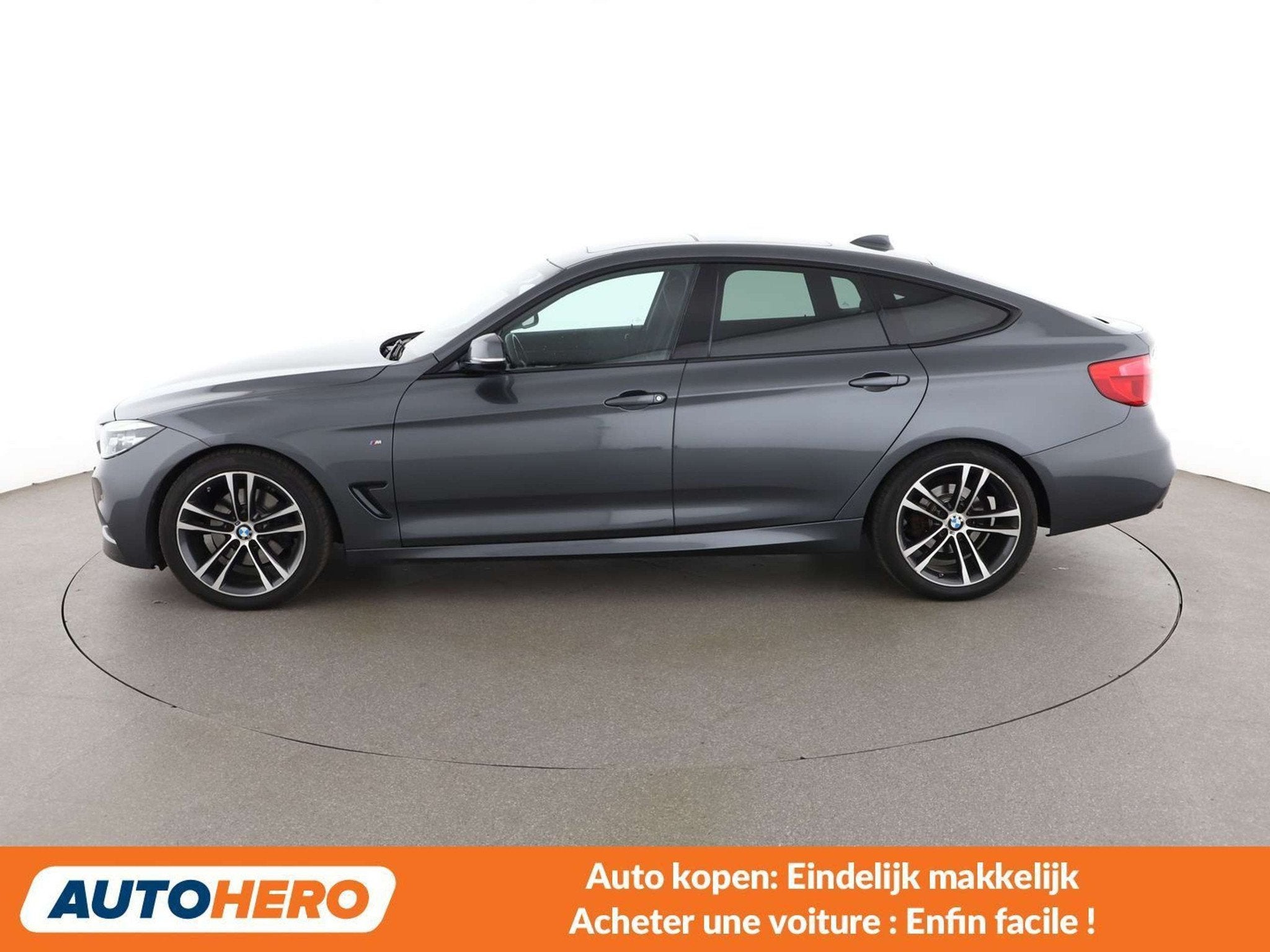 BMW 3 Serie 330 330i GT M Sport (automatique), Autos, 185 kW, Argent ou Gris, Achat, 129 g/km