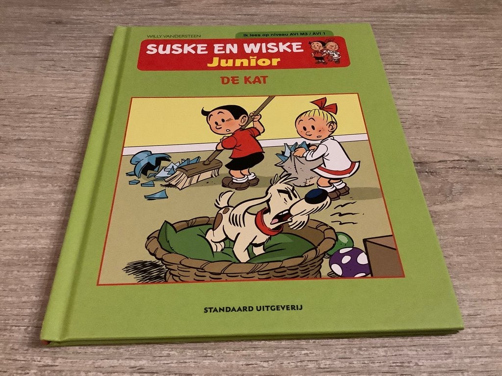 Suske en Wiske: De kat AVI leerleesboekj, Ophalen of Verzenden, Zo goed als nieuw, Taal en Lezen