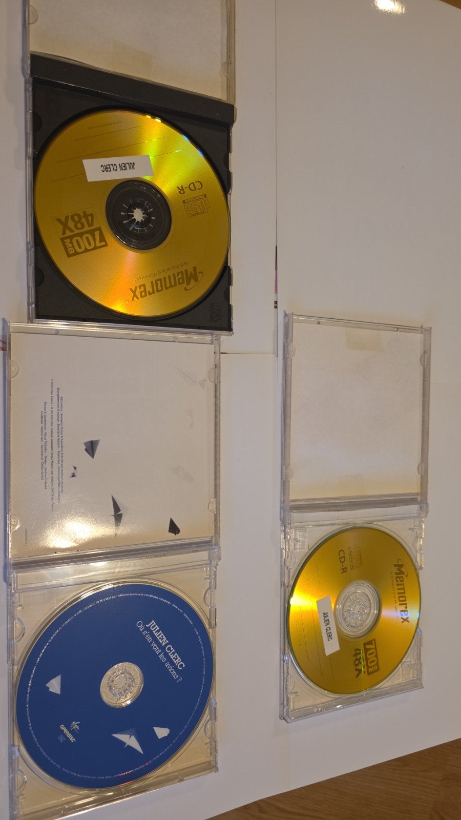 LOT CHANSON FRANÇAISE 9 CD Originaux - Pagny, Cabrel Collect, Enlèvement ou Envoi, Bleu