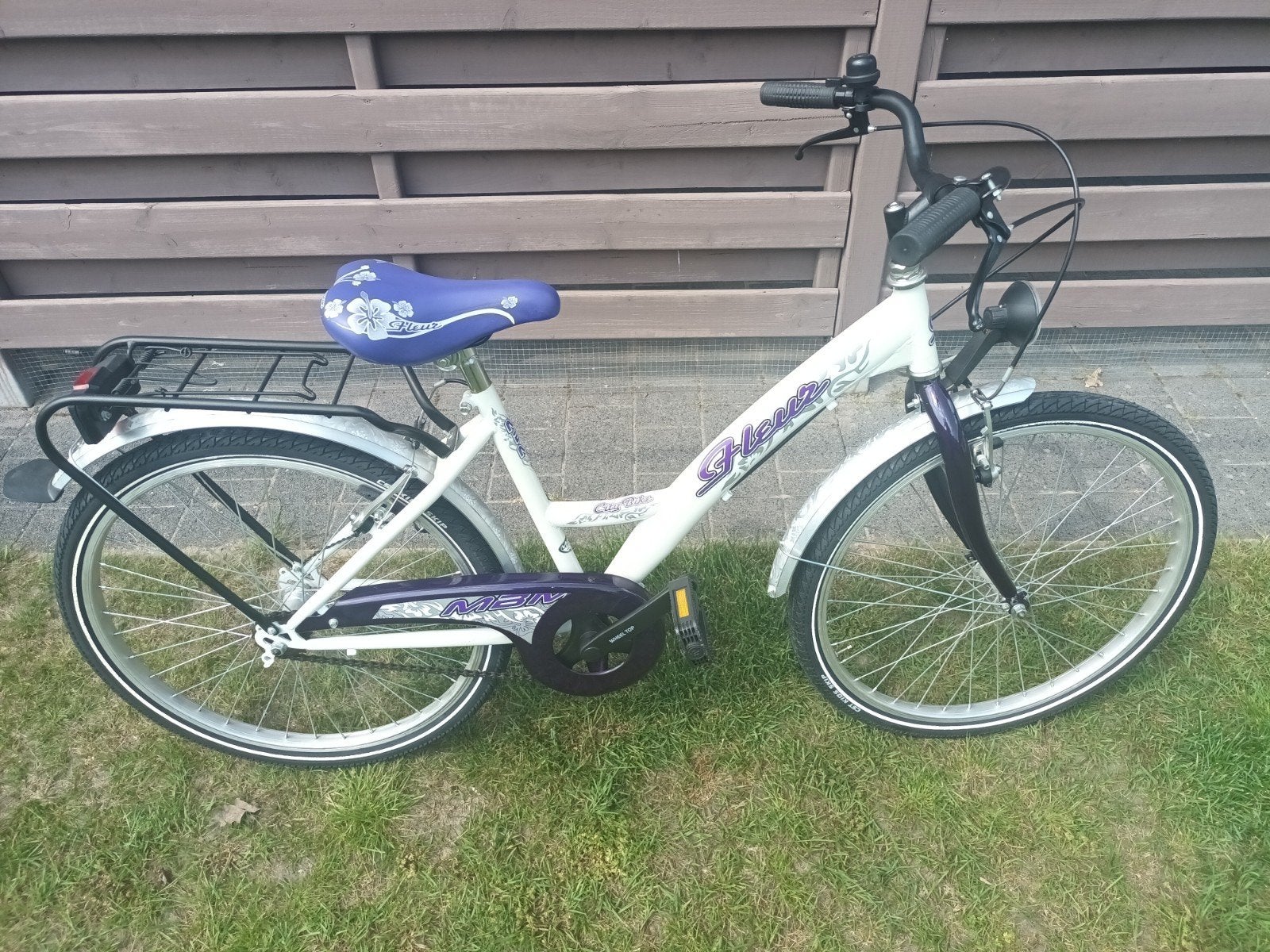 Meisjesfiets FLEUR 24", Fietsen en Brommers, Ophalen, 24 inch, Velgrem, Nieuw