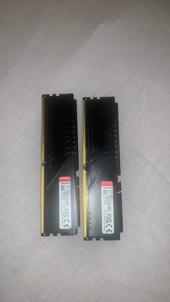 Ram Kingston Fury 2x8GB DDR5, Computers en Software, RAM geheugen, Ophalen, Zo goed als nieuw, DDR5