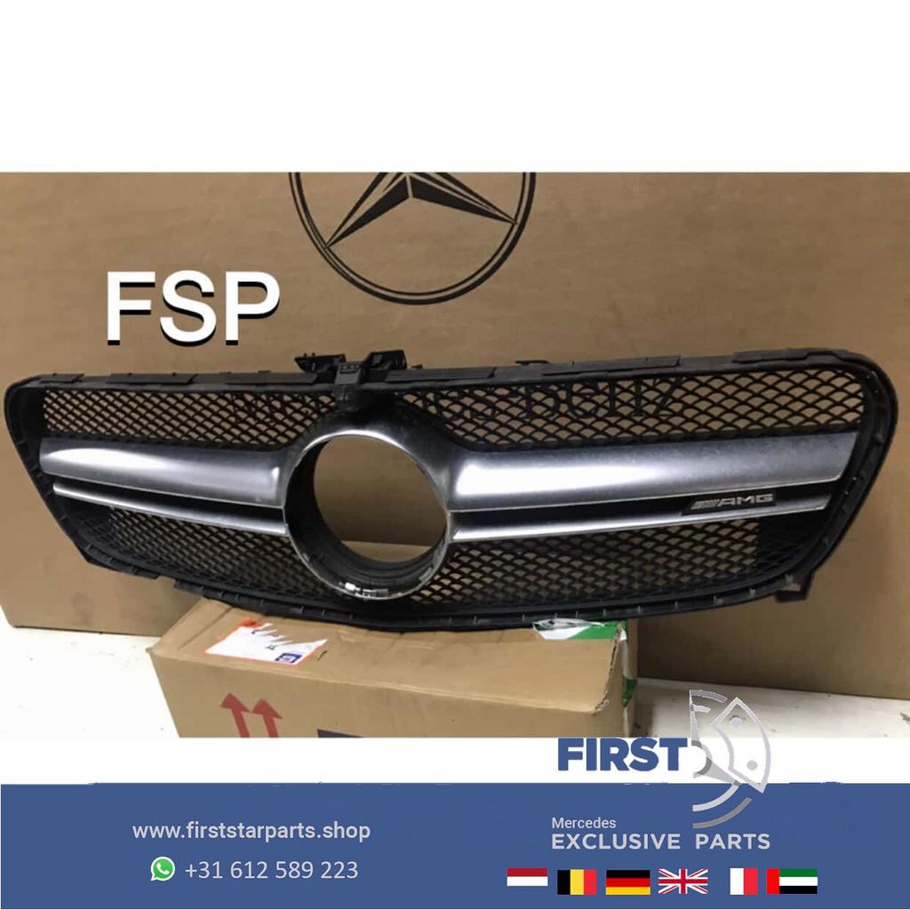 W156 X156 GLA 45 FACELIFT AMG GRIL + LOGO ORIGINEEL Mercedes, Auto-onderdelen, Gebruikt, -, Ophalen of Verzenden, -