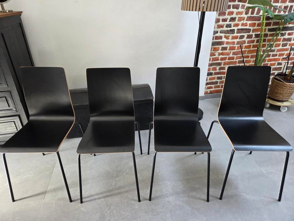 8 Chaises noires Ikea Martin, Enlèvement