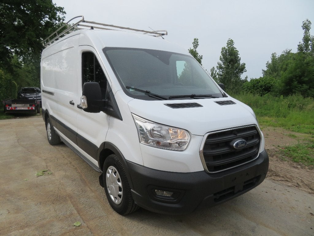 Ford Transit 2.0tdci - L2H2 Dakrek - 84.311km - 2021 - €6d, Auto's, Bestelwagens en Lichte vracht, Voorwielaandrijving, Stof, 4 cilinders