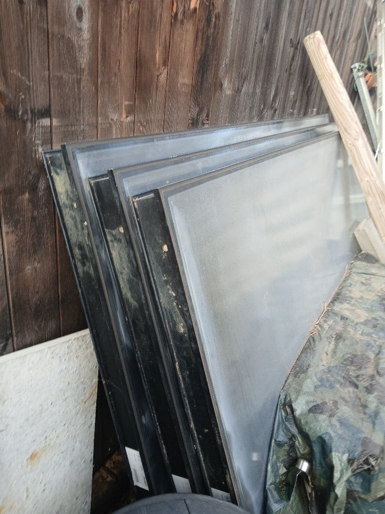 Zonnepanelen zonneboiler, Doe-het-zelf en Bouw, Ophalen, Gebruikt, Paneel, 100 tot 200 wattpiek