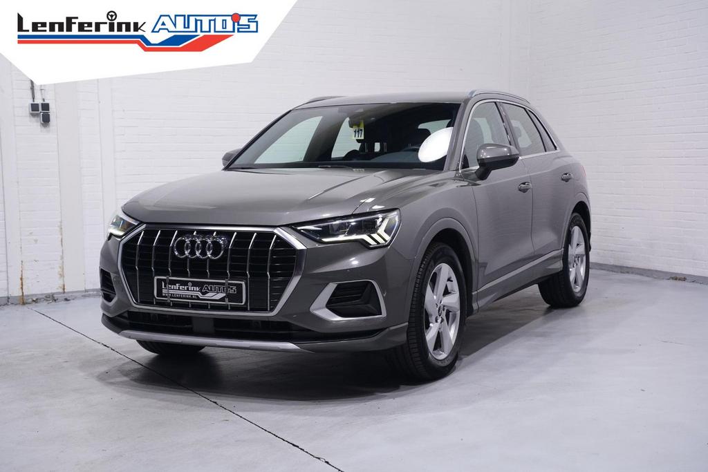 Audi Q3 35 TFSI Advanced edition Plus NAP Rijklaar! Led kopl, Auto's, Automaat, Elektrische ramen, Bedrijf, Grijs