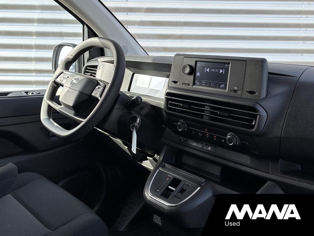 Opel Vivaro 2.0 BlueHDi 145PK S&S L2 Automaat Cruise Airco S, Autos, 145 ch, Entreprise, 3 places, Noir