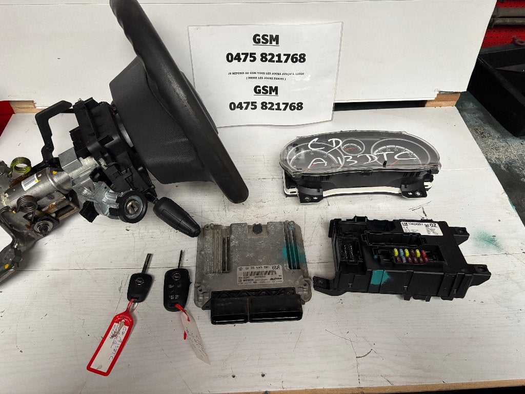 KIT DE DEMARRAGE OPEL CORSA D 1300 TURBO DIESEL EURO 5, Autos : Pièces & Accessoires, RUE BRIGADE PIRON 307, Enlèvement, Utilisé