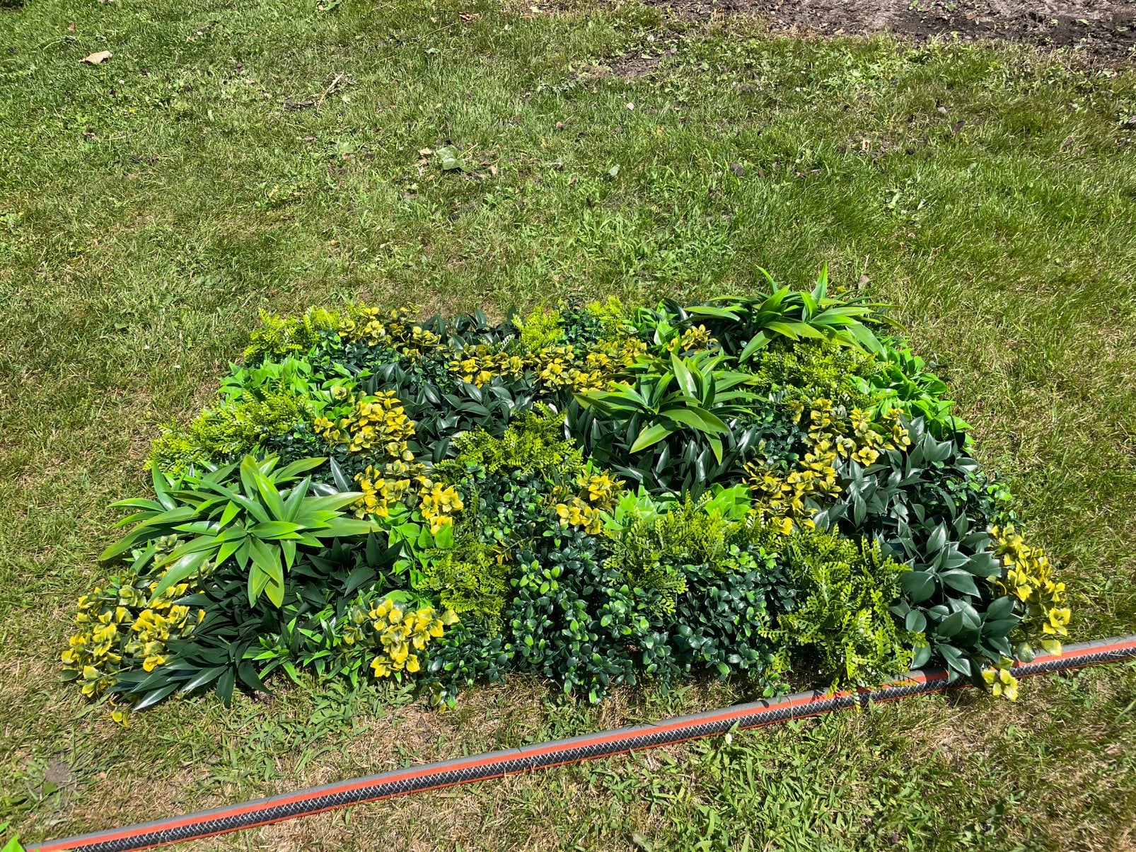 Kunsthaag kunstbloemen, Ophalen, Haag