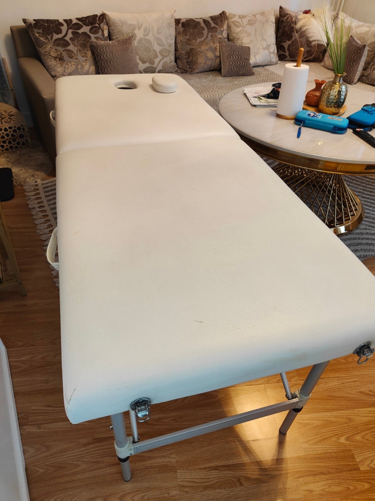 draagbare opvouwbare massagetafel, Sport en Fitness, Ophalen, Massagetafel