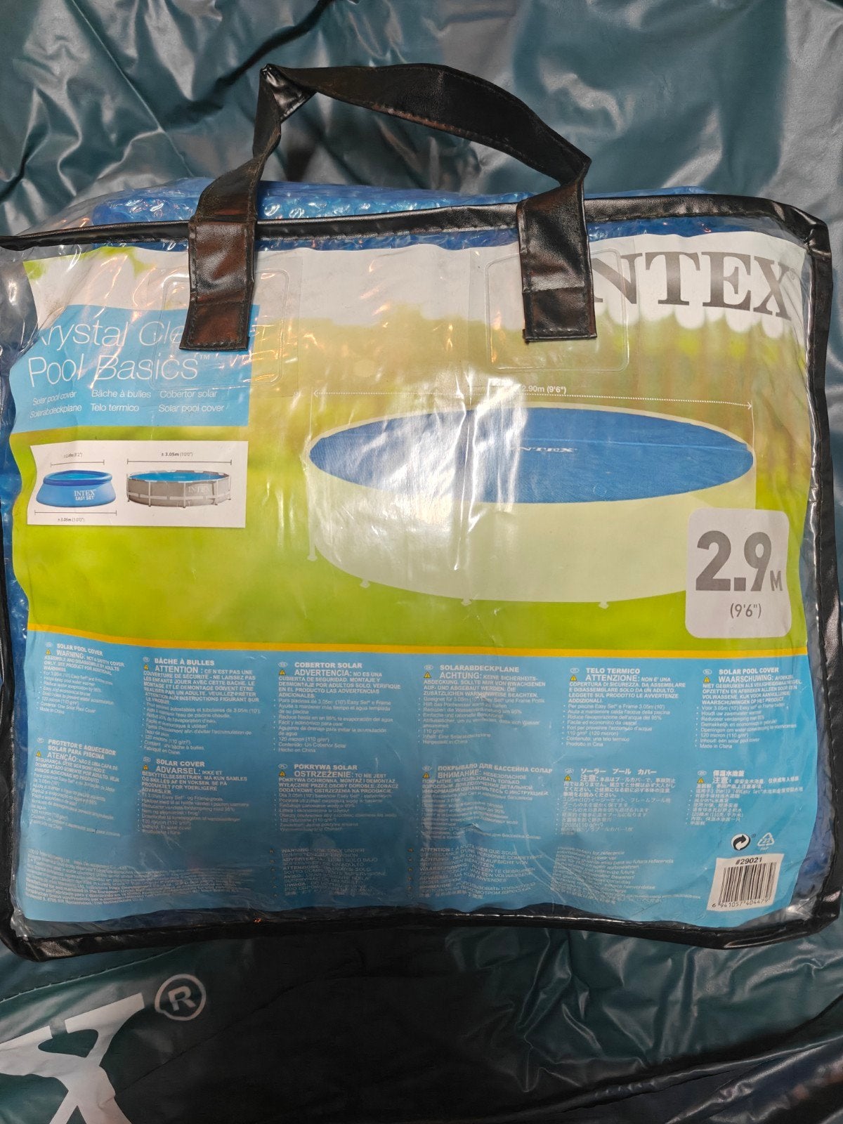 Intex solar cover + Intex afdekzeil (diameter van 3m), Ophalen, Afdekzeil