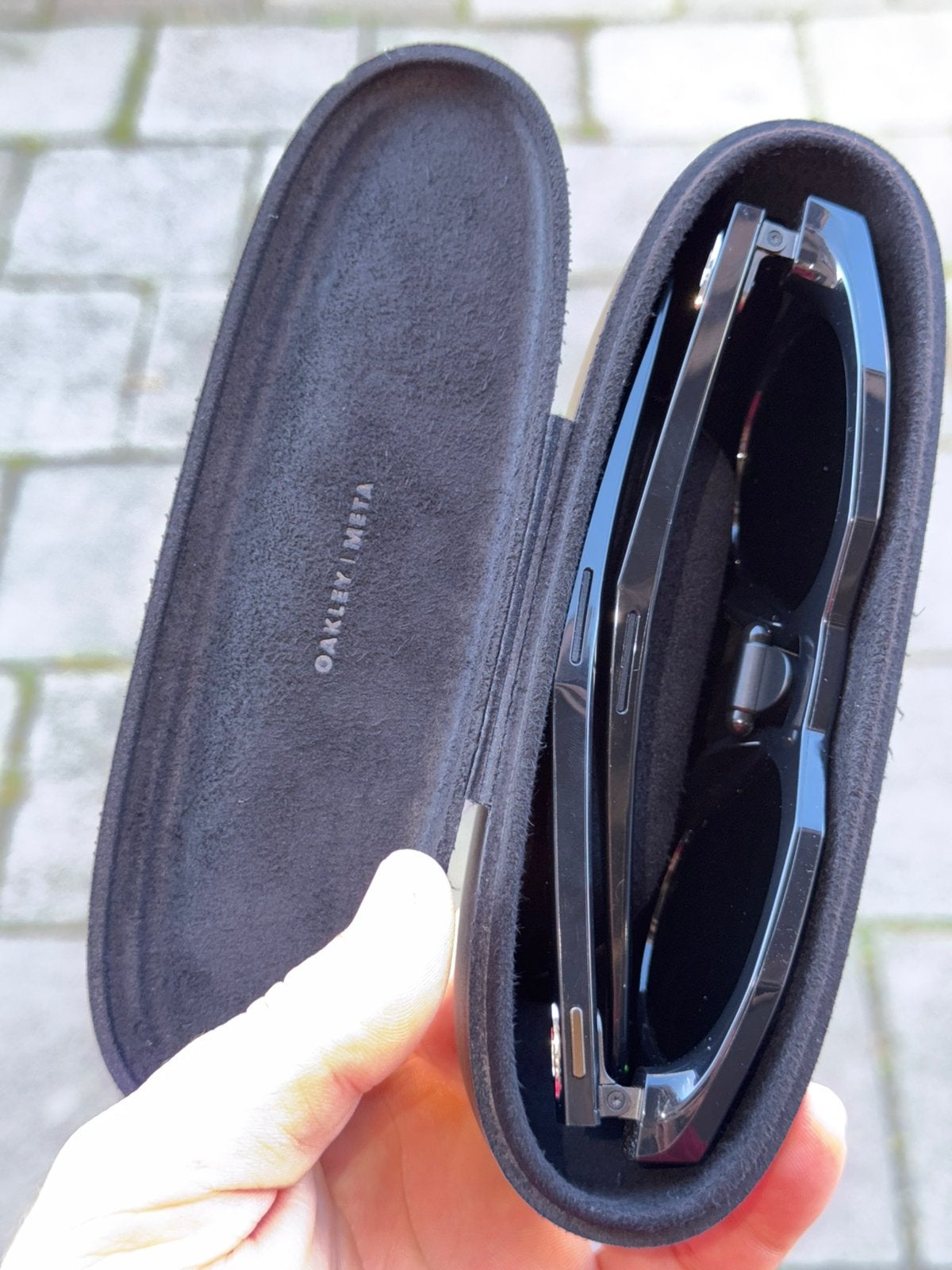 Oakley HSTN meta – Prizm Black Polarisés, Zonnebril, Zwart, Ophalen of Verzenden, Zo goed als nieuw