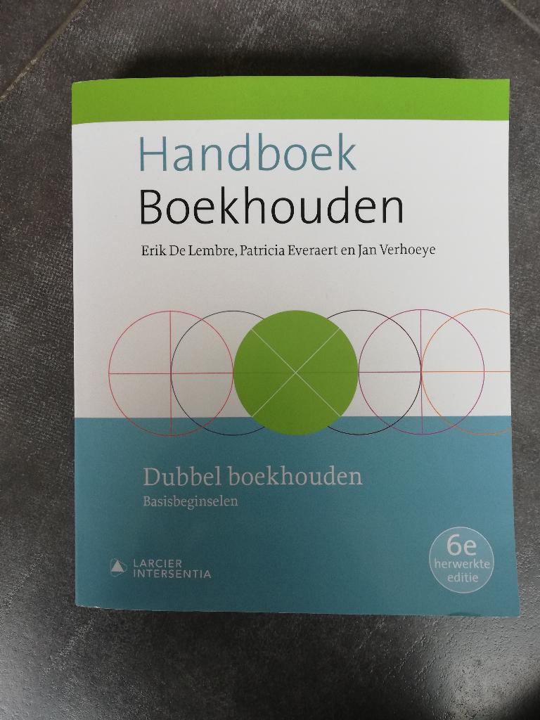 Handboek Dubbel Boekhouden Larcier (Syntra), Boeken, Ophalen of Verzenden, Zo goed als nieuw