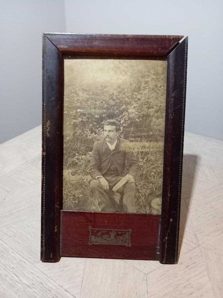 Oude originele foto Studio F.Gilles Namur, Ophalen of Verzenden, Foto, Fotografie, Ingelijst