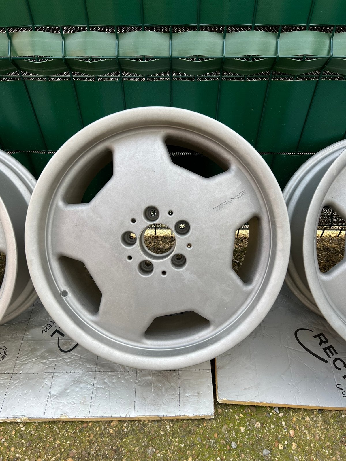 Amg 18inch monoblock breedset, Autos : Pièces & Accessoires, Enlèvement, Utilisé, 18 pouces, Jante(s)