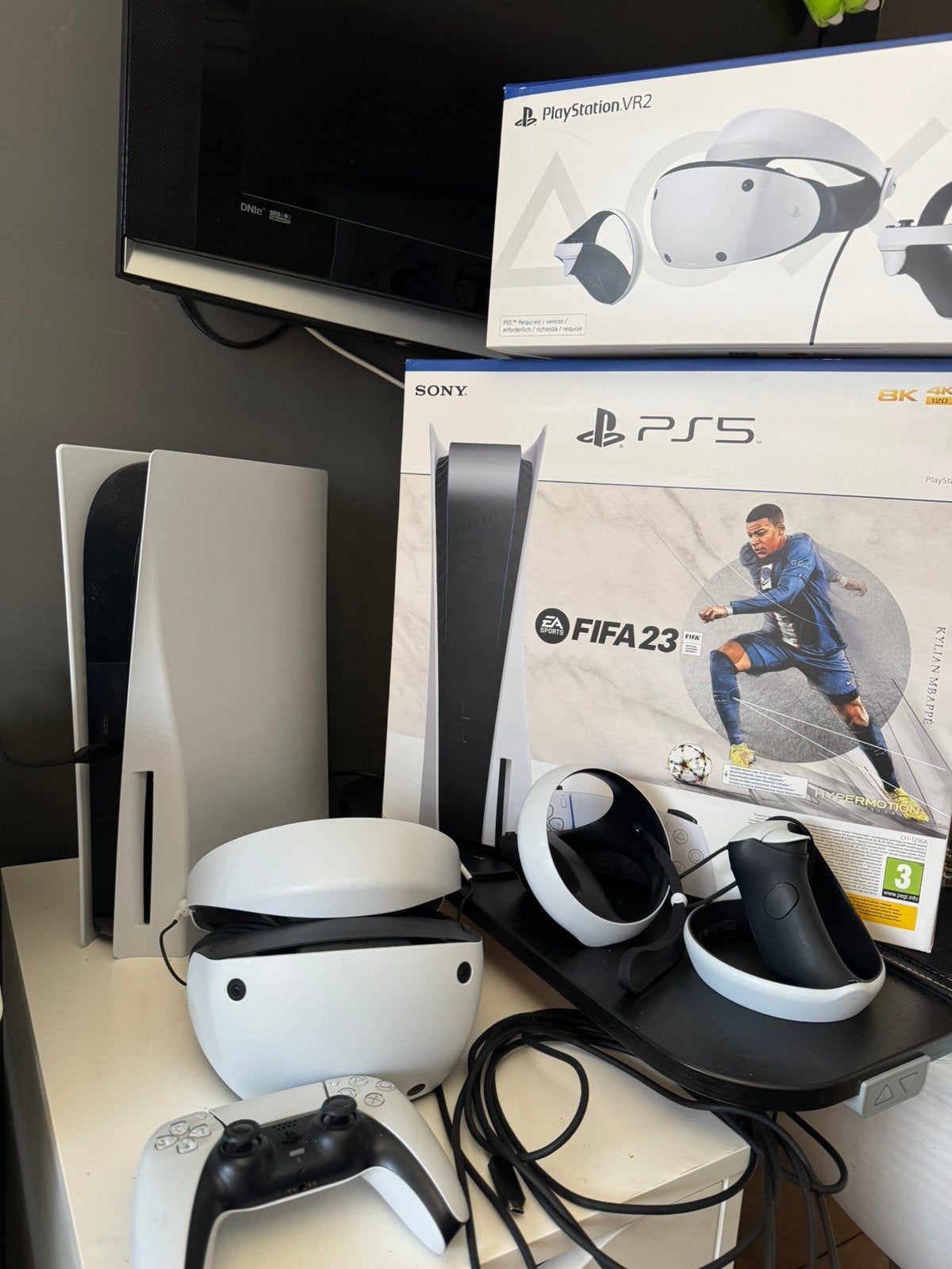 Ps5 disc versie en VR2 bril, Ophalen, Gebruikt, Playstation 5