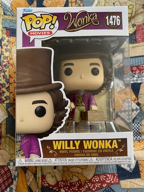 Funko Pop Willy Wonka 1476, Kinderen en Baby's, Speelgoed | Actiefiguren, Nieuw, Ophalen
