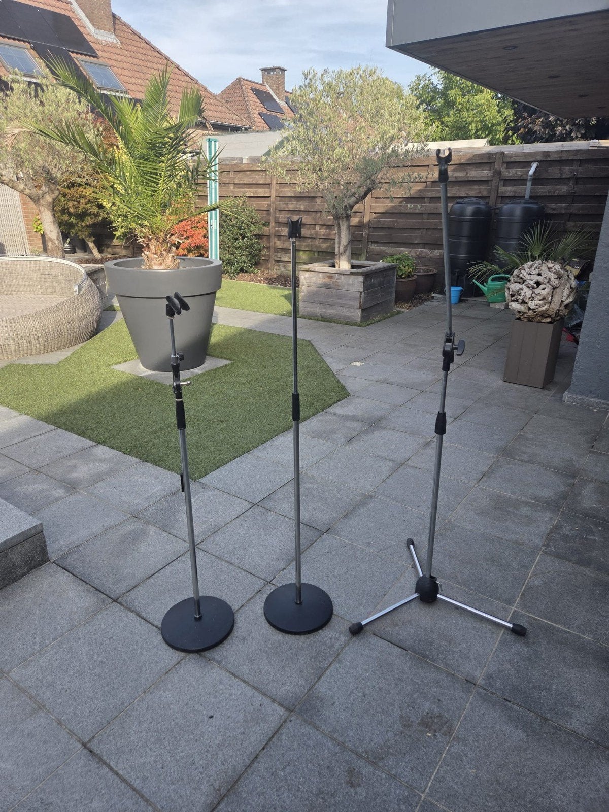 micro statief x3, Muziek en Instrumenten, Ophalen