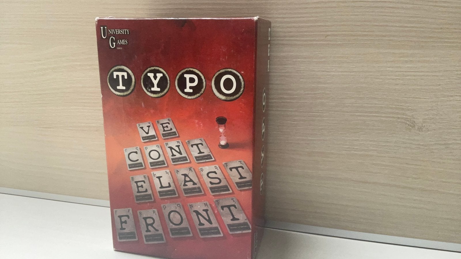 Taalspelletje Typo, Trois ou quatre joueurs, Enlèvement, Utilisé