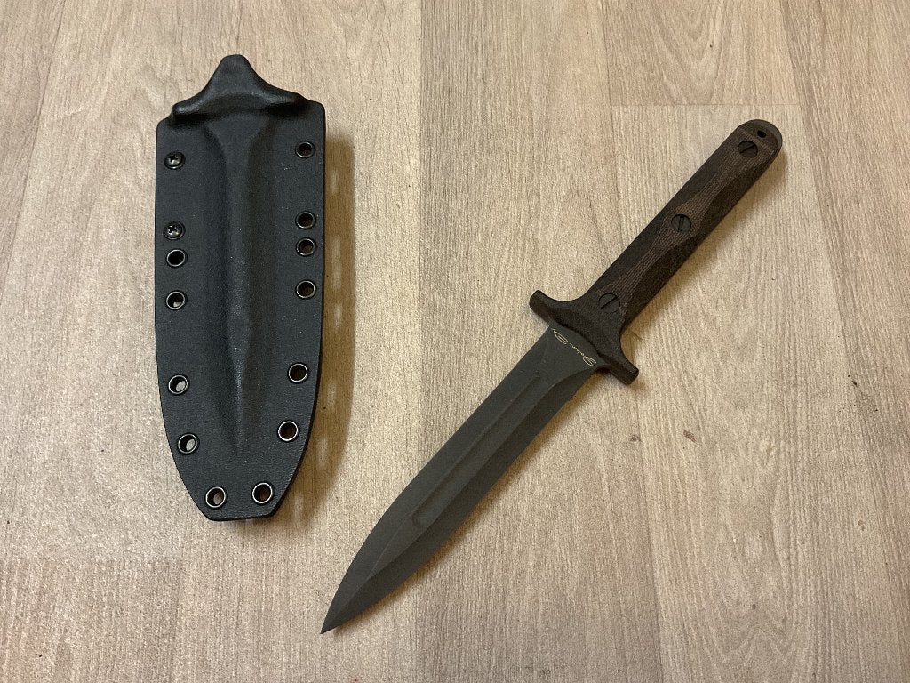 Hinderer Ek 3V dagger knife dolk mes n.i.b., Envoi, Armée de terre, Couteau ou Poignard