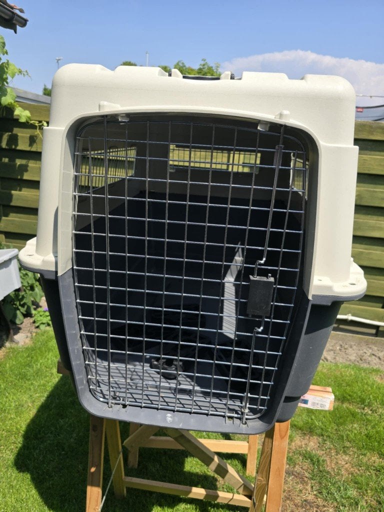 hondenbench, Dieren en Toebehoren, Ophalen, Zo goed als nieuw
