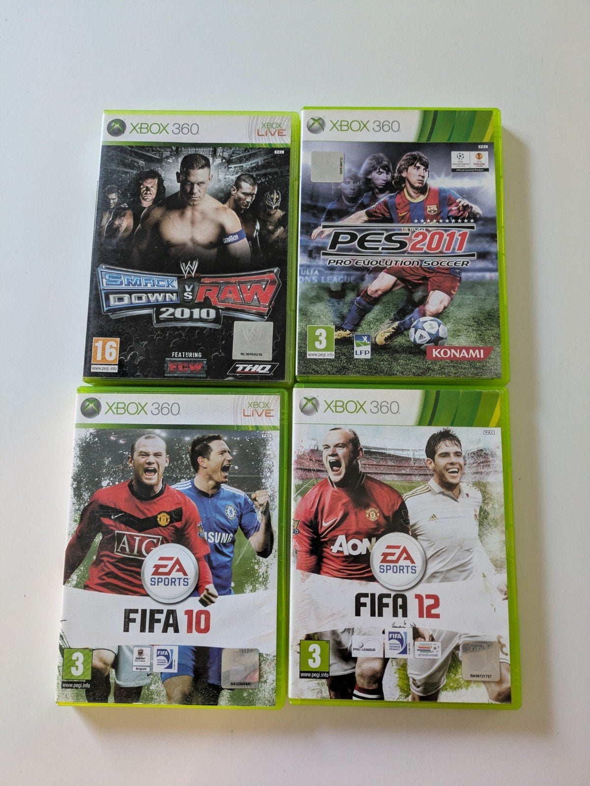 Lot 4 Xbox 360-spellen, Games en Spelcomputers, Ophalen of Verzenden