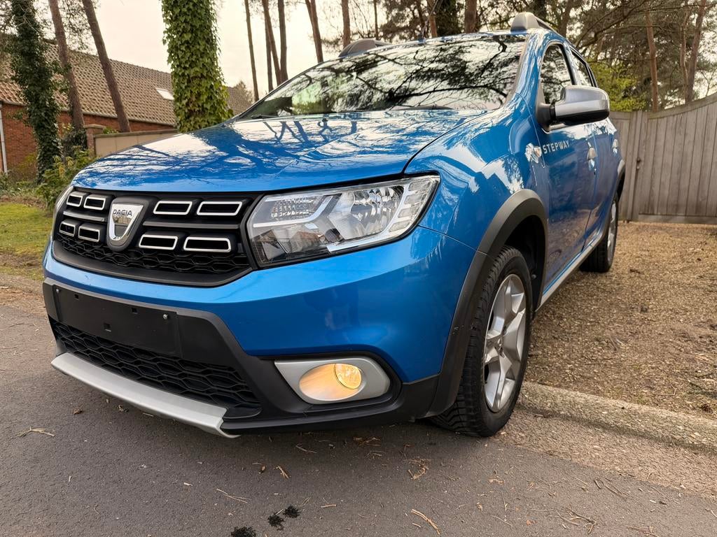 Dacia Sandero / stepway 0.9 TCE /90pk, Auto's, Dacia, Euro 6, Blauw, Bedrijf, Handgeschakeld