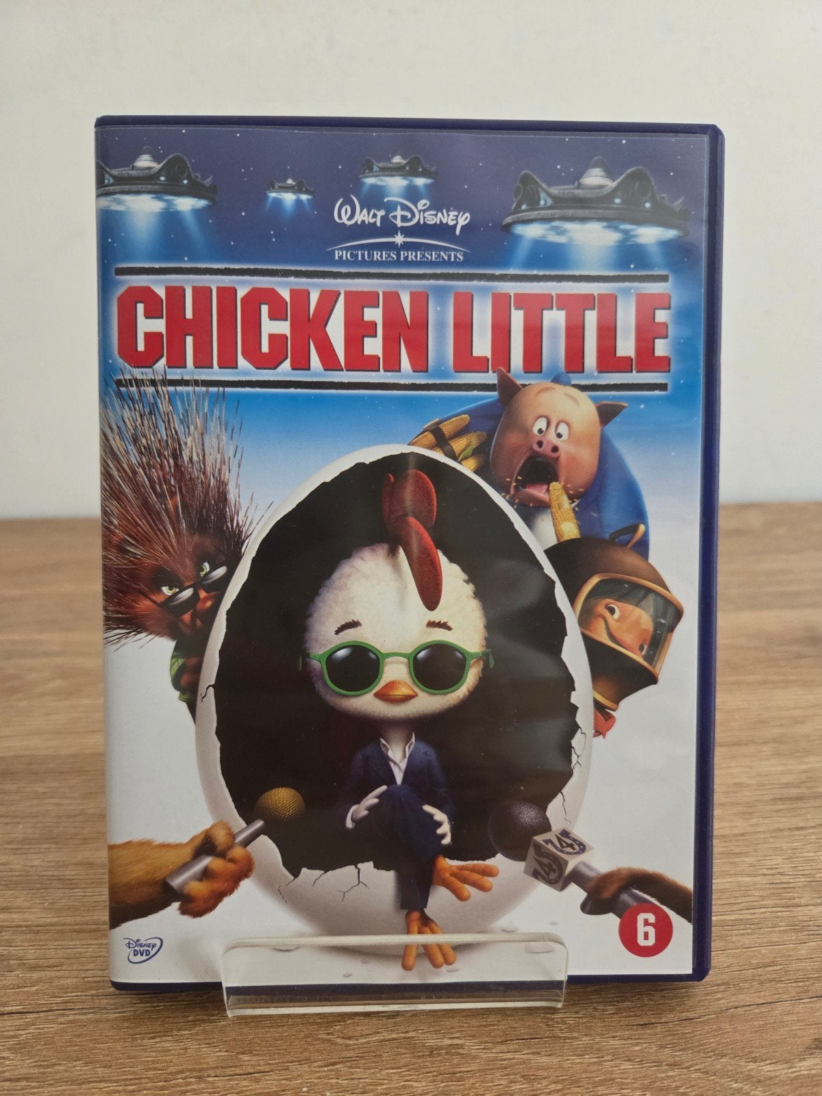 Chicken Little Disney met gouden rugnummer 49, Animatie, Nederlands, Ophalen of Verzenden, Nederlands