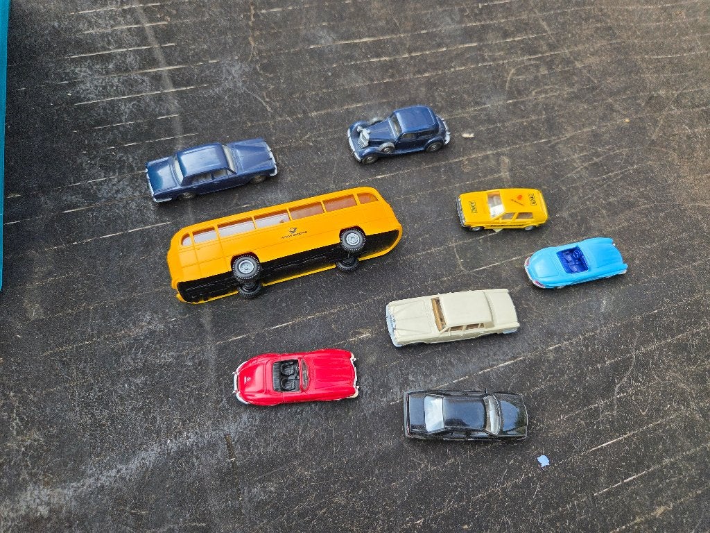 SUPER GRAND LOT DE VEHICULES POUR VOS MA, Envoi, Neuf, Courant continu ou Courant alternatif, Rails