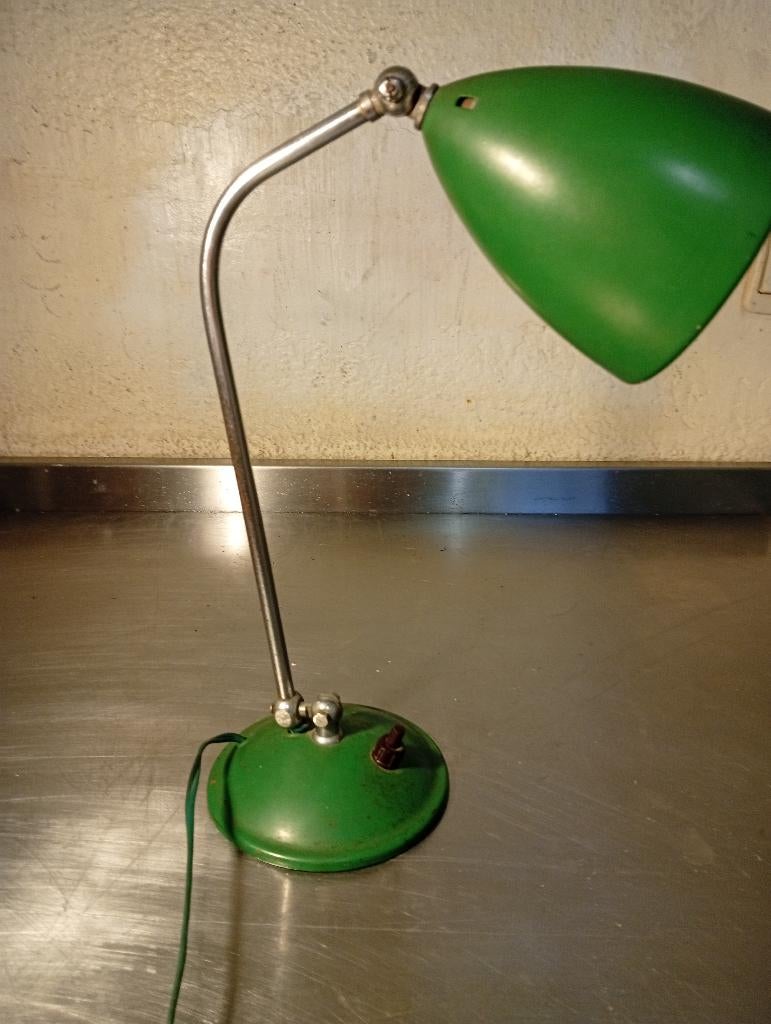 Rare Lampe de Bureau LVB Bruxelles – Collector 1950, Enlèvement