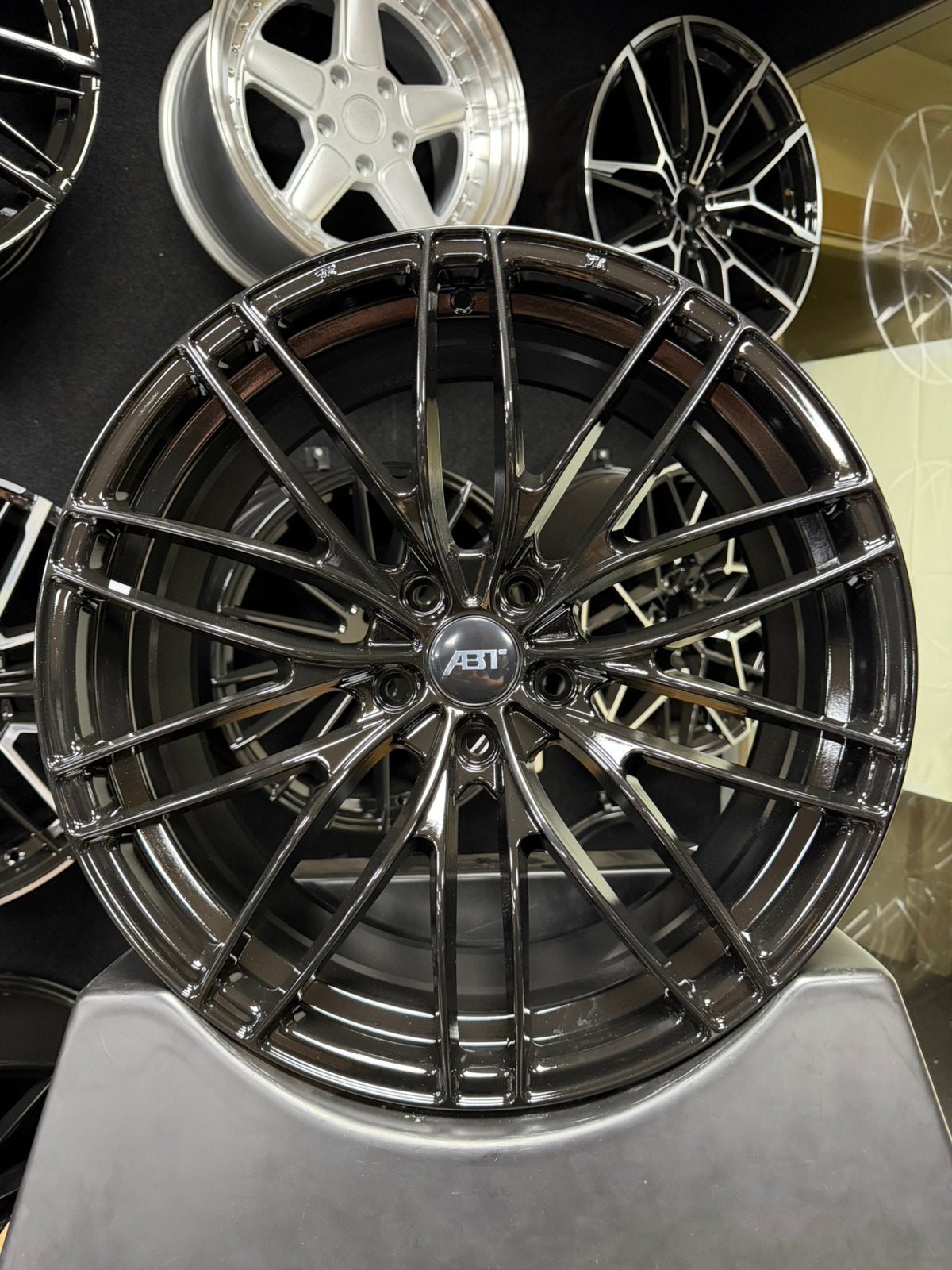 19 inch velgen voor Audi ABT look 5x112 A3 A4 A6 Q2 S3 VW Go, Neuf, Enlèvement ou Envoi, Véhicule de tourisme, 19 pouces