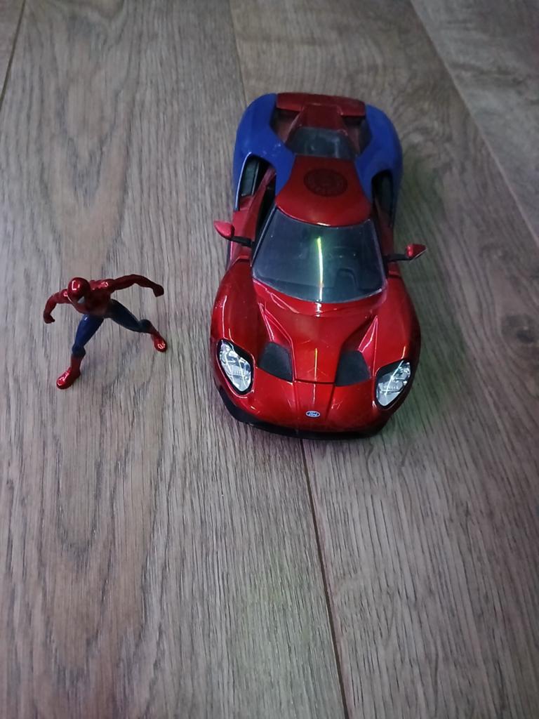 Spiderman auto met poppetje, Ophalen of Verzenden, Nieuw, Auto