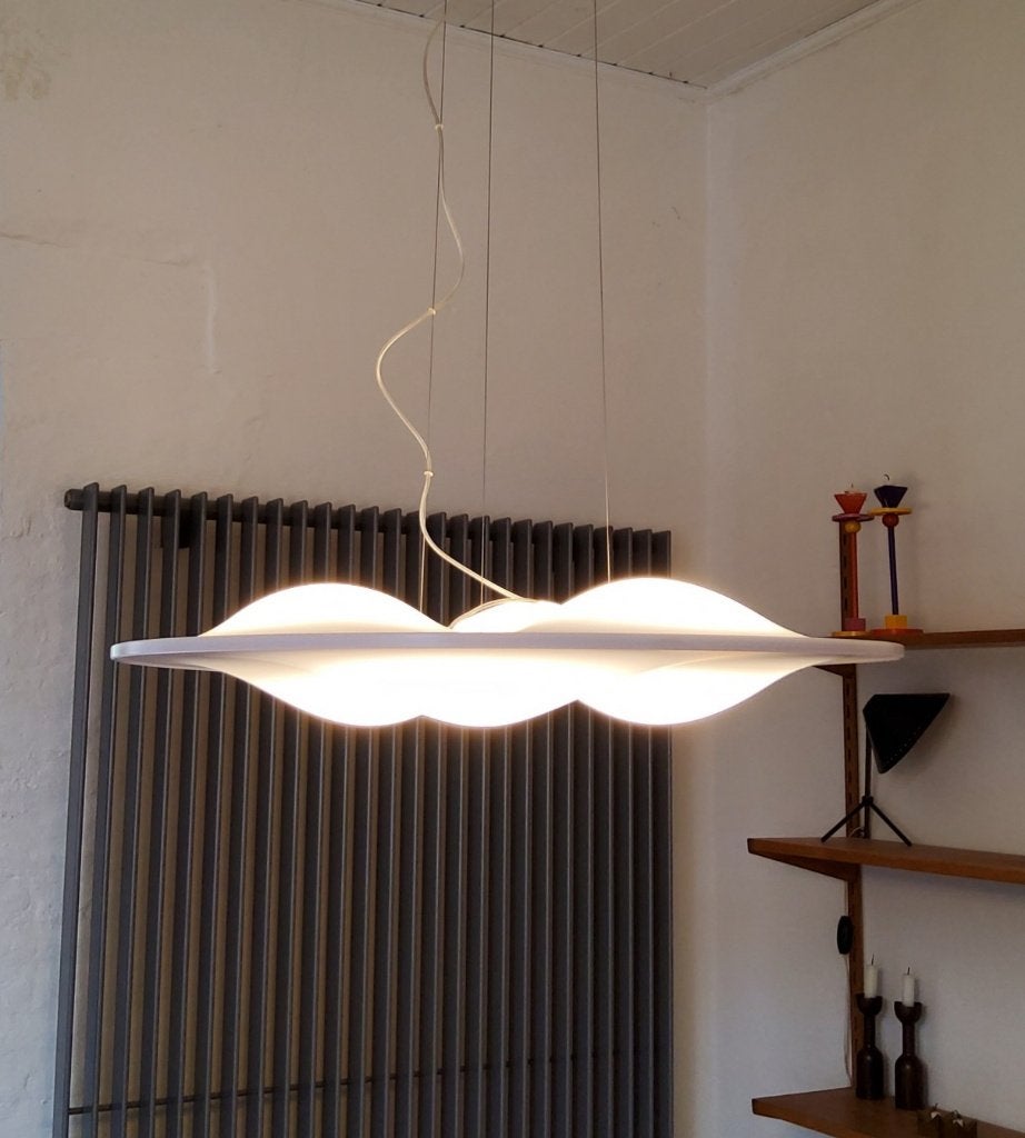 Design hangcirkel wave7462 Crosatto 2012, Ophalen, Hanglamp, LED, Zo goed als nieuw