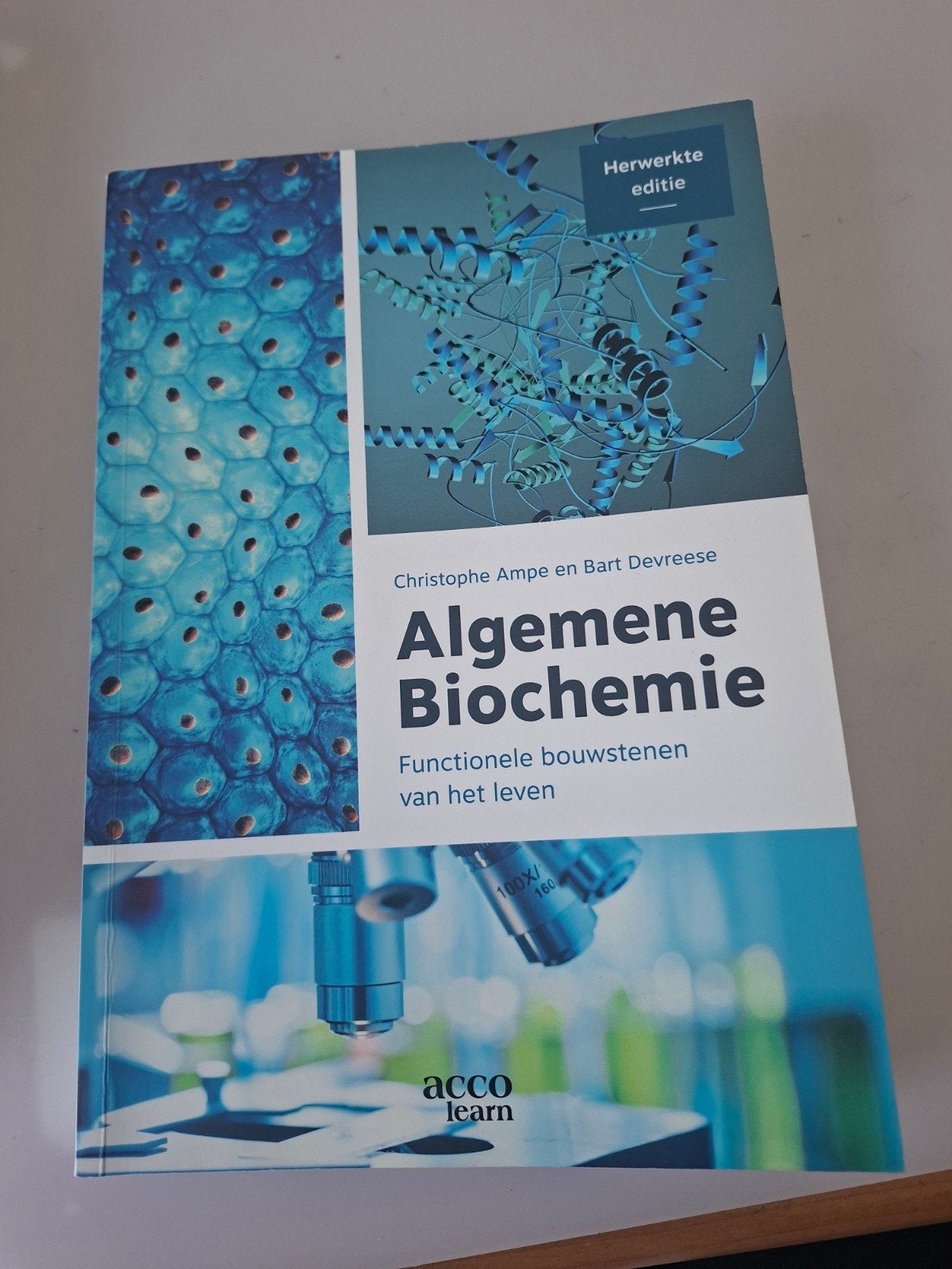 boek algemene biochemie, Ophalen