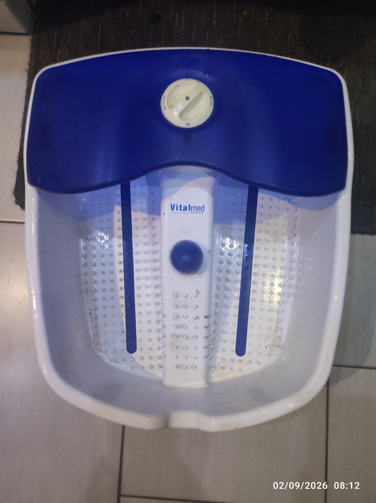 bain de pied massant, Electroménager, Équipement de Soins personnels, Enlèvement, Comme neuf, Soin des mains et des pieds