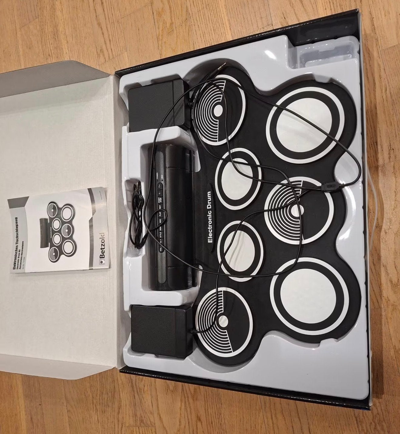 Elektronisch drumstel met 7 pads (Nieuw), Muziek en Instrumenten, Ophalen of Verzenden, Nieuw, Elektronisch